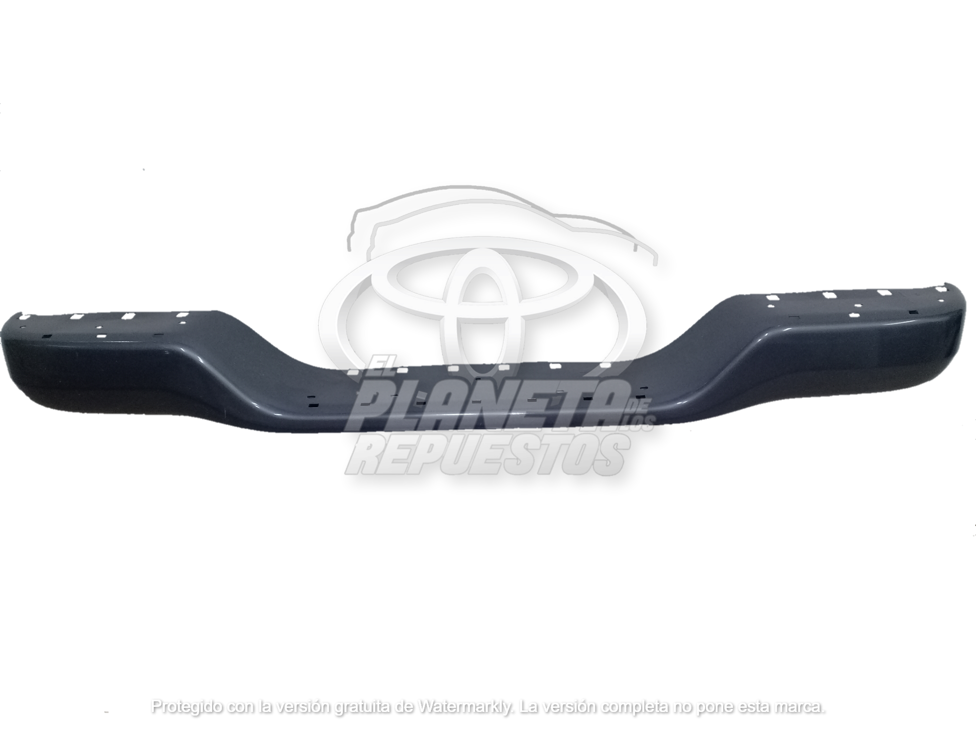 Parachoque Trasero Toyota Hilux Curvo Gris 52105-0k040